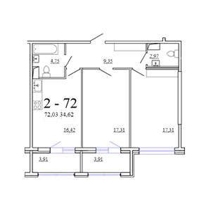 Планировка квартиры