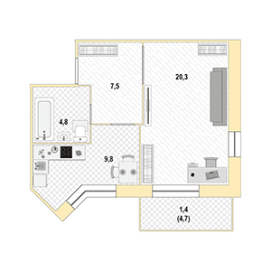 Планировка квартиры