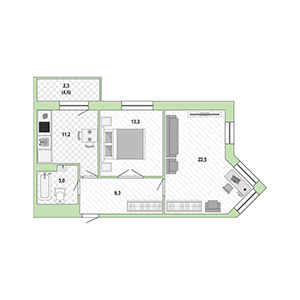 Планировка квартиры