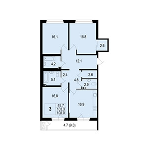 Планировка квартиры