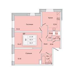 Планировка квартиры