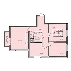 Планировка квартиры