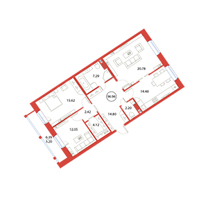 Планировка квартиры