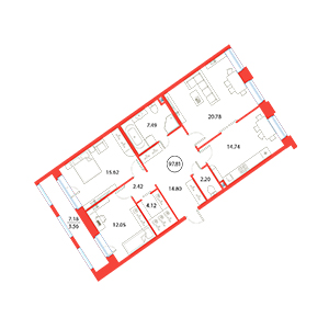 Планировка квартиры