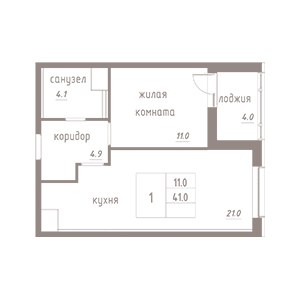 Планировка квартиры