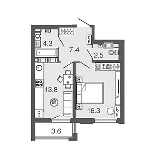 Планировка квартиры