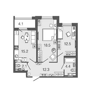 Планировка квартиры
