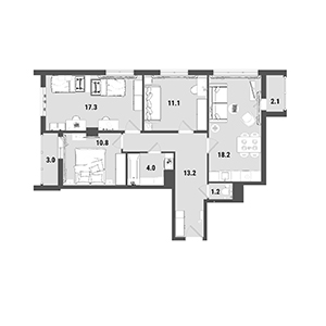 Планировка квартиры