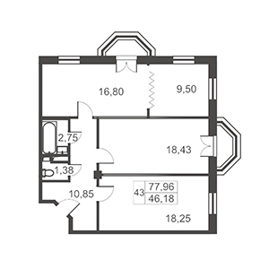 Планировка квартиры
