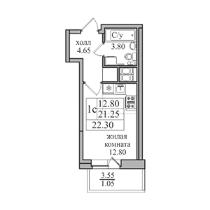 Планировка квартиры flat:53231