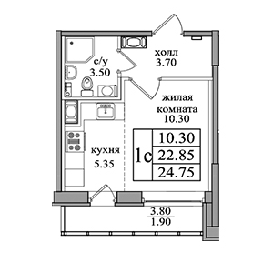 Планировка квартиры flat:53237