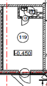 3-комнатная, 37 м²